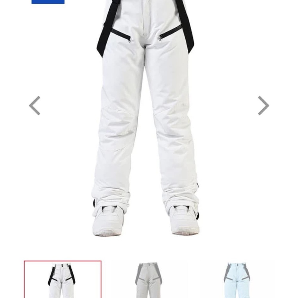 Women's Insulated Ice Queen Winter Snow Pants Ski Bibs